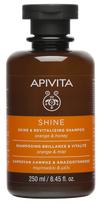 APIVITA Shine&Revitalizing Shampoo Orange&Honey šampūnas – 250 ml plaukų priežiūrai