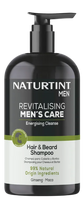 NATURTINT Vyriškas šampūnas barzdai ir plaukams, 500 ml