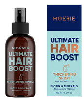 MOERIE Ultimate Hair Boost Purškiklis nuo plaukų slinkimo, 150 ml