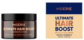 MOERIE Ultimate Hair Boost Maitinamoji plaukų kaukė, 122 ml