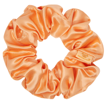CRYSTALLOVE Šilkinis plaukų gumytė „Peach Fuzz“, 1 vnt., LARGE dydis