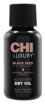 CHI Luxury juodųjų kmynų sausasis aliejus plaukams, 15 ml