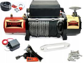 Automobilių gervė DRAGON DWM12000HD, sintetinis lynas, 12V