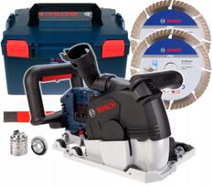 Akumuliatorinis griovelinis pjūklas BOSCH GNF 18V-40, 18V, 150 mm, su L-BOXX ir 2 diskais