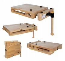 Staliaus spaustuvai Holzmann WBS1MOBIL, 300 mm, 160 mm, 30 kg, su 4 gumomis