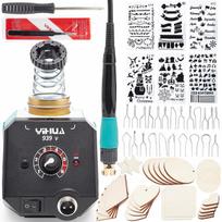 Medienos deginimo įrankis YIHUA 939-V, 30 W, rinkinys