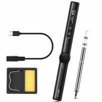 Skaitmeninis lituoklis Fnirsi HS01, 65W, reguliuojama temperatūra, USB-C, OLED ekranas