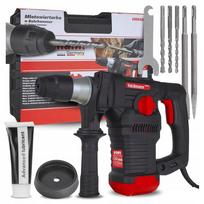 Perforatorius SDS Plus, 2200W, su dėklu, kaltu ir grąžtais