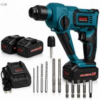 Perforatorius Hammer SDS+ 24V lagamine su grąžtų rinkiniu