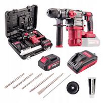 Perforatorius WORCRAFT SDS+ 20V 4,5J su 4,0Ah baterija ir įkrovikliu