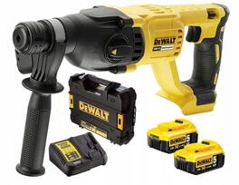 Akumuliatorinis perforatorius DeWalt 18V SDS+ 2,6 J DCH133P2, 2x5Ah