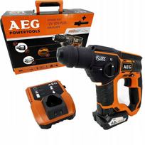 Akumuliatorinis smūginis gręžtuvas AEG BBH12LI, 12V, 1x4Ah, su įkrovikliu