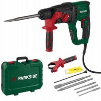 Smūginis gręžtuvas PARKSIDE 1050W su priedais