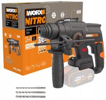 Akmeninis smūginis gręžtuvas WORX WX381.9, 20V, 2,0 J, bešepetėlinis