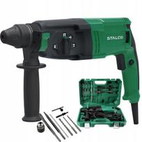 Perforatorius Hammer Drill SDS-Plus Stalco RHS26, 800W, 2,8J, 26 mm, su lagaminu