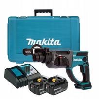 Perforatorius MAKITA DHR202RTE SDS-PLUS, 1,9 J, 18V, 2x 5Ah akumuliatoriai