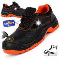 Darbo batai SAFETY SHOES S3 su plienine nosele, oda