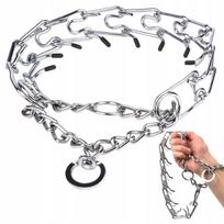 Didelė metalinė antkaklė šunims, 44–60 cm