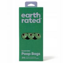 Šuns maišeliai Earth Rated, levandų kvapo, 21 ritinėlis po 15 vnt.