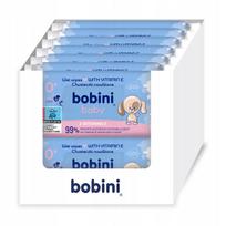 Drėgnos servetėlės vaikams Bobini su vitaminu E, 14 vnt., 60 pakuočių