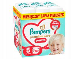 Sauskelnės PAMPERS Pants Premium Care 5 dydis, 80 vnt.