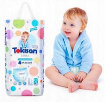 Sauskelnės-kelnaitės TOKISAN, dydis 4 (8–13 kg), PREMIUM ACTIVE BABY, 44 vnt.
