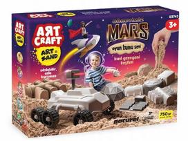 Kinetinis smėlis ART CRAFT rinkinys „Mission to Mars“