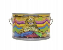 Kinetinis smėlis Ultra Sand, geltonas, 200 g su 5 gyvūnų formelėmis, Epee