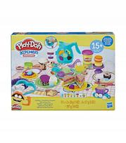 Modelinas Play-Doh arbatos rinkinys TEA TIME, 8 indeliai, 15 dalių, F5751, nuo 3 metų