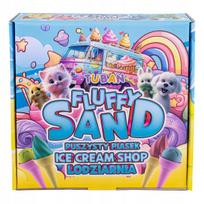 Plastilino rinkinys Tuban Fluffy Sand, ledų parduotuvė, 4 spalvos, 280 g, nuo 3 metų