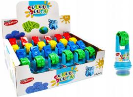 Modeliavimo plastilinas su antspaudais MEGA CREATIVE 474348