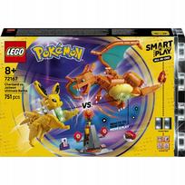 Konstruktorius LEGO Pokemon 72167: Charizard prieš Jolteon – finalinė kova