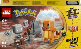 LEGO Pokémon konstruktorius: Charmander ir Geodude – urvo kova 72157
