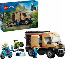 Žaislinis LEGO City 60512 kalnų dviračio furgonas