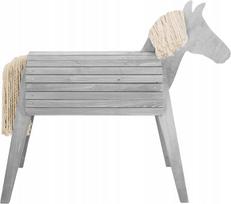 Medinis sūpuoklinis arkliukas vaikams Voltage Horse, 123 cm, 25 kg