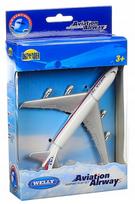 Metalinė WELLY keleivinio lėktuvo BOEING 747 modelio kopija