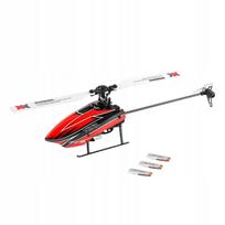 RC sraigtasparnis Wltoys XK K110S, 6 kanalų, 2 akumuliatoriai, lauko modeliui