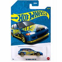 Žaislinis automobilis Hot Wheels Pearl & Chrome '92 Honda Civic EG, 1:64, Mattel