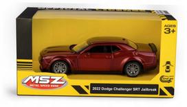 Automobilio modelis Dodge Challenger SRT Jailbreak, 2022, raudonas