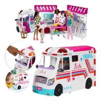 Barbie HKT79 greitosios pagalbos automobilis – mobilioji klinika