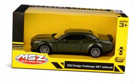 Modelinis automobilis 2022 Dodge Challenger SRT Jailbreak, žalias, 80x160 mm, MSZ