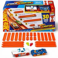 Lenktynių trasa Hot Wheels Track Creator, 7,6 m, su 2 automobiliais 1:64