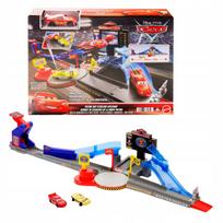 Automobilių trasa DISNEY CARS Stunt Track Golden Piston su Lightning McQueen mašinėle