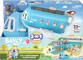 Žaislų rinkinys Tm Toys BLUEY 3 viename: lėktuvas, viešbutis ir laivas