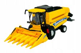 Žaislinis kombainas BBURAGO New Holland TCS.90, metalo modelis, 31722