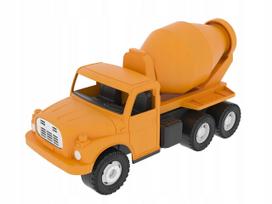 Žaislinis sunkvežimis betono maišyklė Dino Tatra 148, oranžinė, 30 cm