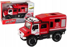 Žaislinis visureigis Lean Toys, gaisrinės automobilis, 293x185 mm