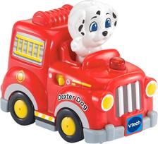 Žaislinė mašinėlė VTECH Toot-Toot Drivers Dexter Dog, ugniagesys (angliška versija)