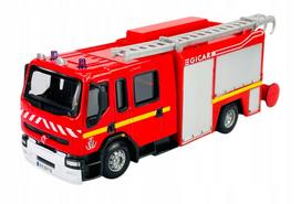 Metalinė gaisrinės mašina BBURAGO Renault Premium, 16 cm, 32002