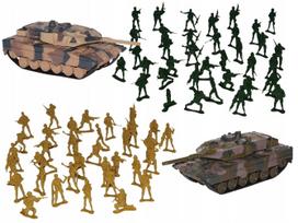 Žaisliniai metaliniai tankai, 2 vnt., ST. JOHN SOLDIERS